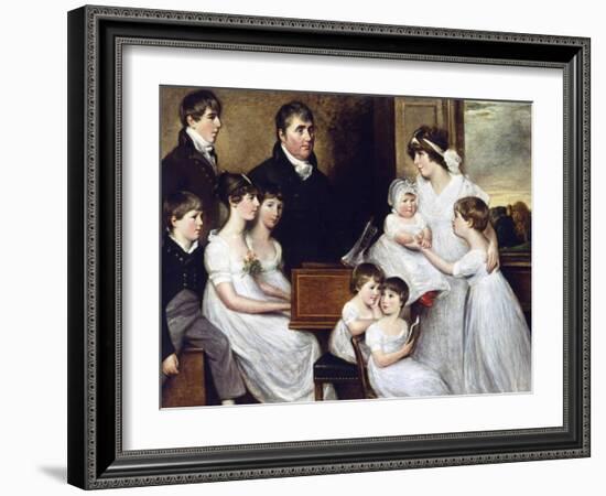 The Bridges Family-John Constable-Framed Giclee Print