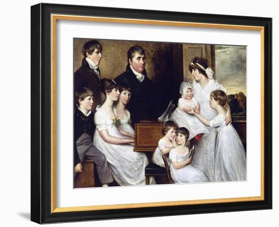 The Bridges Family-John Constable-Framed Giclee Print