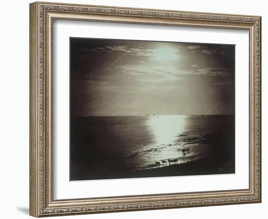 The Brig-Gustave Le Gray-Framed Giclee Print