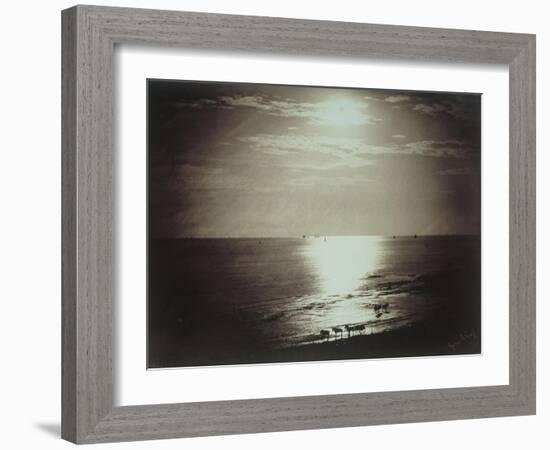 The Brig-Gustave Le Gray-Framed Giclee Print