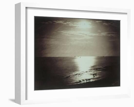 The Brig-Gustave Le Gray-Framed Giclee Print