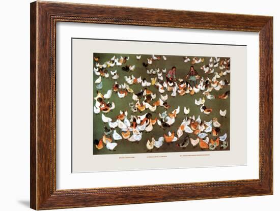 The Brigade's Chicken Farm-Ma Ya-li-Framed Art Print