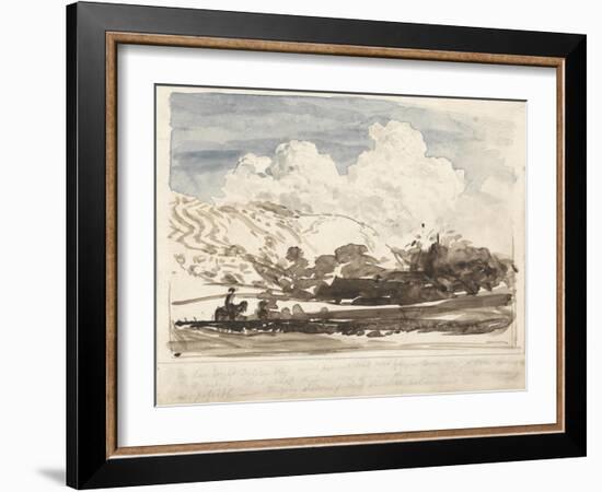 The Bright Cloud-Samuel Palmer-Framed Giclee Print