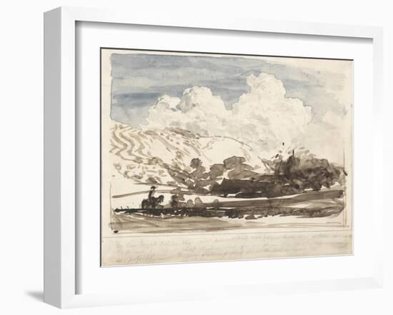 The Bright Cloud-Samuel Palmer-Framed Giclee Print