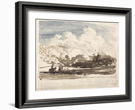 The Bright Cloud-Samuel Palmer-Framed Giclee Print