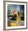 The Bright House-Auguste Macke-Framed Giclee Print