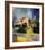 The Bright House-Auguste Macke-Framed Giclee Print