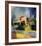 The Bright House-Auguste Macke-Framed Giclee Print