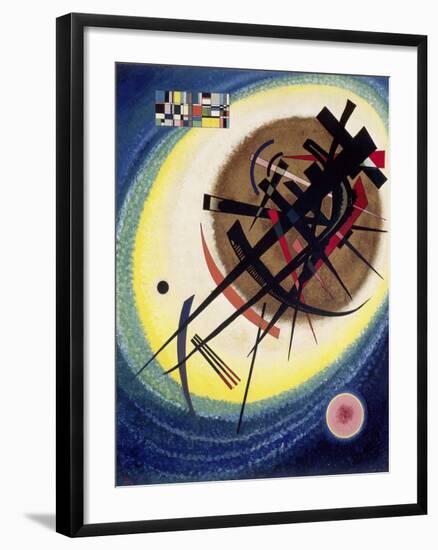 The Bright Oval-Wassily Kandinsky-Framed Giclee Print