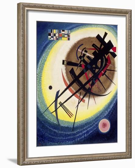 The Bright Oval-Wassily Kandinsky-Framed Giclee Print