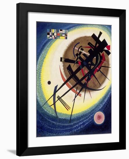 The Bright Oval-Wassily Kandinsky-Framed Giclee Print