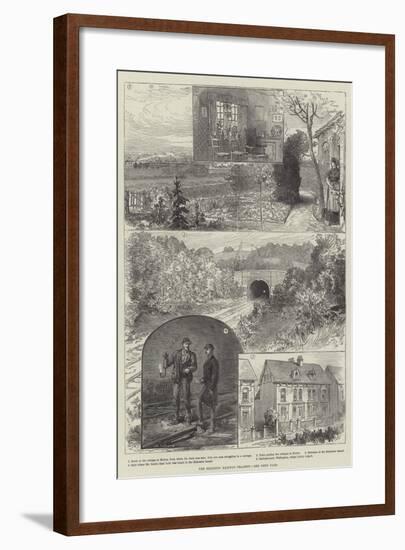 The Brighton Railway Tragedy-null-Framed Giclee Print