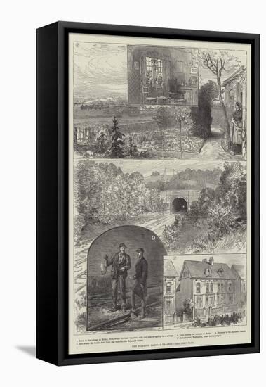 The Brighton Railway Tragedy-null-Framed Premier Image Canvas