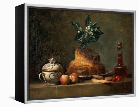 The Brioche-Jean-Baptiste Simeon Chardin-Framed Premier Image Canvas