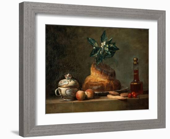 The Brioche-Jean-Baptiste Simeon Chardin-Framed Giclee Print