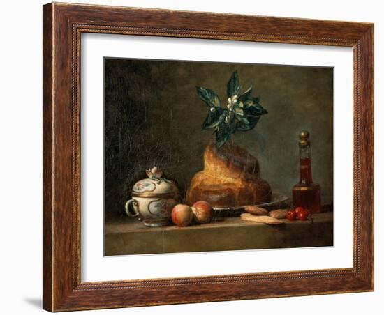 The Brioche-Jean-Baptiste Simeon Chardin-Framed Giclee Print