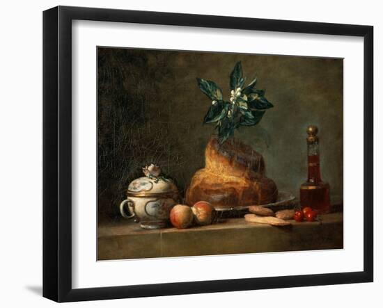 The Brioche-Jean-Baptiste Simeon Chardin-Framed Giclee Print