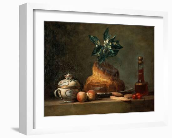 The Brioche-Jean-Baptiste Simeon Chardin-Framed Giclee Print