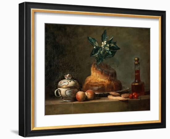 The Brioche-Jean-Baptiste Simeon Chardin-Framed Giclee Print