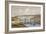 The Britannia Tubular Bridge, Menai Strait, Wales, C1850-null-Framed Giclee Print