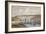 The Britannia Tubular Bridge, Menai Strait, Wales, C1850-null-Framed Giclee Print