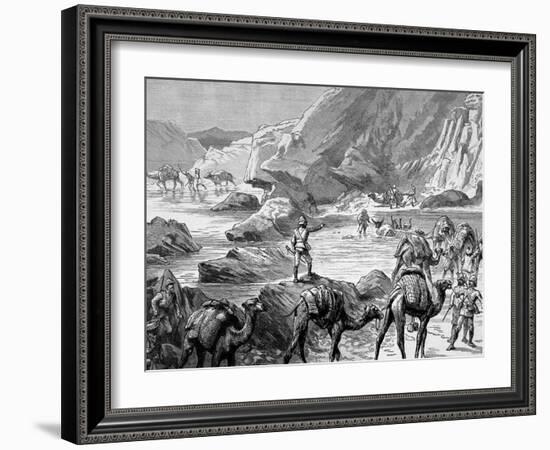 The British Army in Beluchistan, 1894-null-Framed Photographic Print