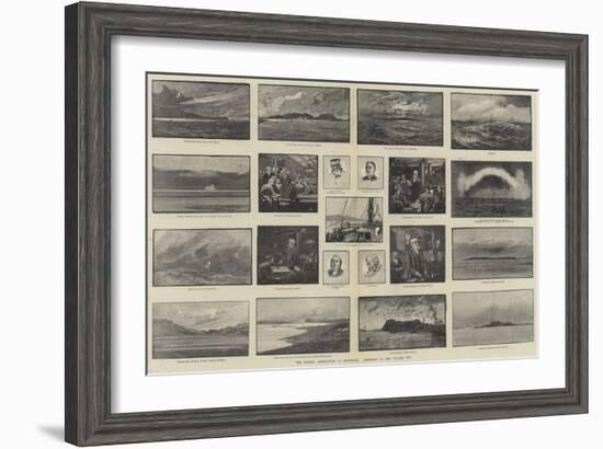 The British Association at Montreal, Sketches of the Voyage Out-George L. Seymour-Framed Giclee Print