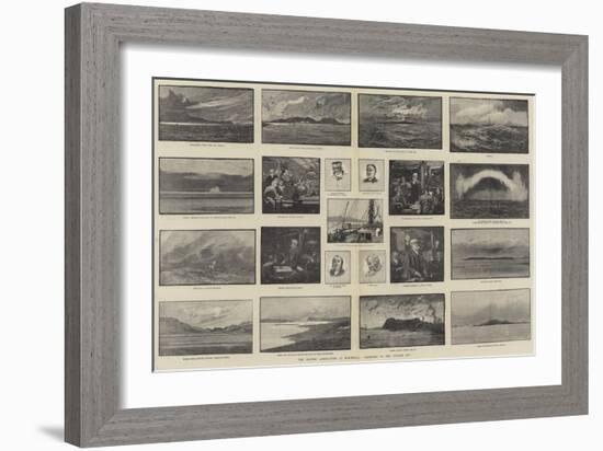 The British Association at Montreal, Sketches of the Voyage Out-George L. Seymour-Framed Giclee Print