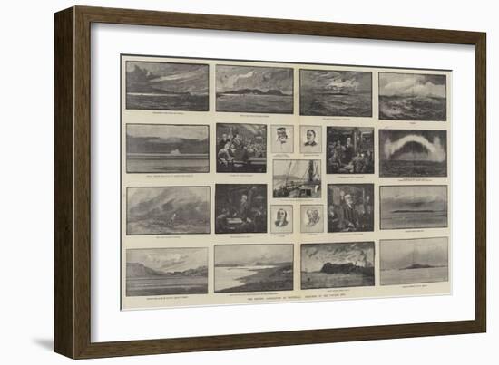 The British Association at Montreal, Sketches of the Voyage Out-George L. Seymour-Framed Giclee Print