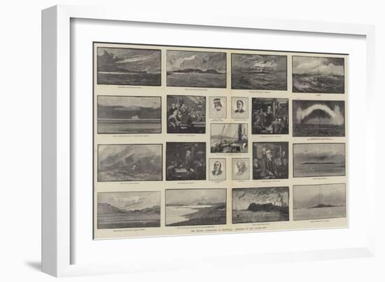 The British Association at Montreal, Sketches of the Voyage Out-George L. Seymour-Framed Giclee Print