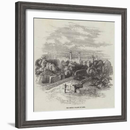 The British College at Agra-null-Framed Giclee Print