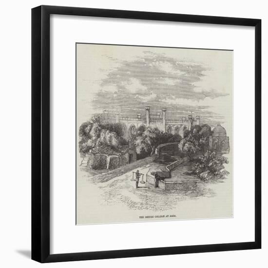 The British College at Agra-null-Framed Giclee Print