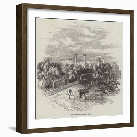 The British College at Agra-null-Framed Giclee Print