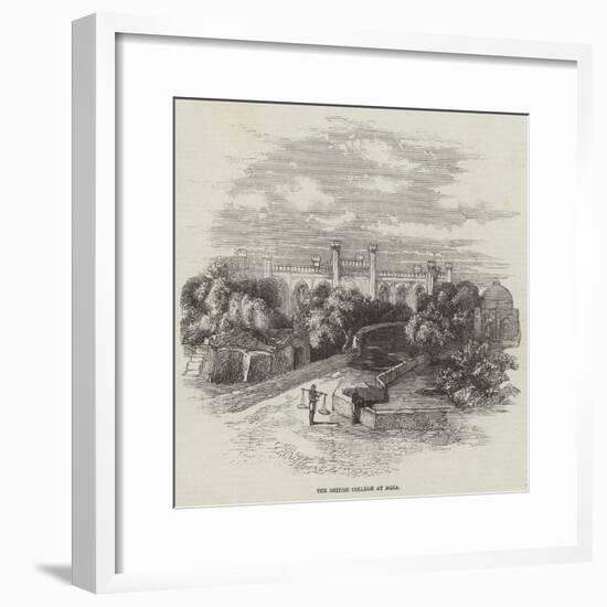 The British College at Agra-null-Framed Giclee Print