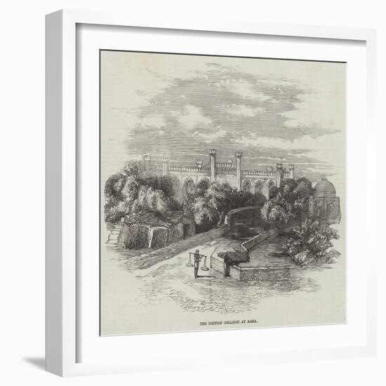 The British College at Agra-null-Framed Giclee Print