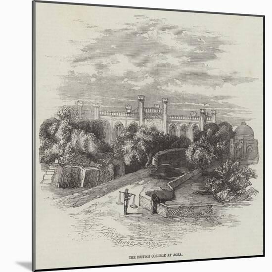The British College at Agra-null-Mounted Giclee Print