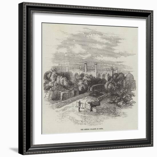 The British College at Agra-null-Framed Giclee Print