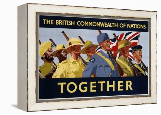 The British Commonwealth of Nations - Together Poster-null-Framed Premier Image Canvas