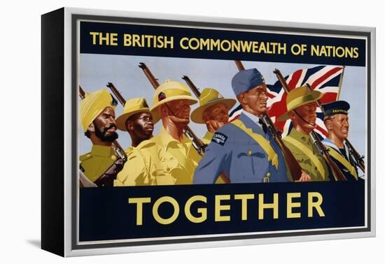 The British Commonwealth of Nations - Together Poster-null-Framed Premier Image Canvas