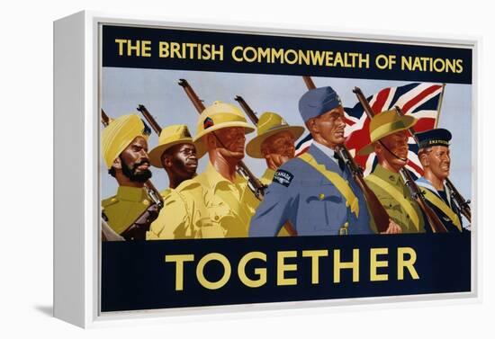 The British Commonwealth of Nations - Together Poster-null-Framed Premier Image Canvas