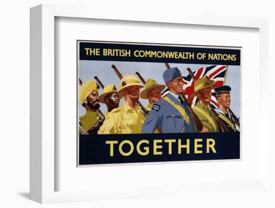 The British Commonwealth of Nations - Together Poster-null-Framed Premium Photographic Print