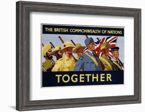 The British Commonwealth of Nations - Together Poster-null-Framed Photographic Print