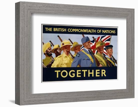 The British Commonwealth of Nations - Together Poster-null-Framed Photographic Print