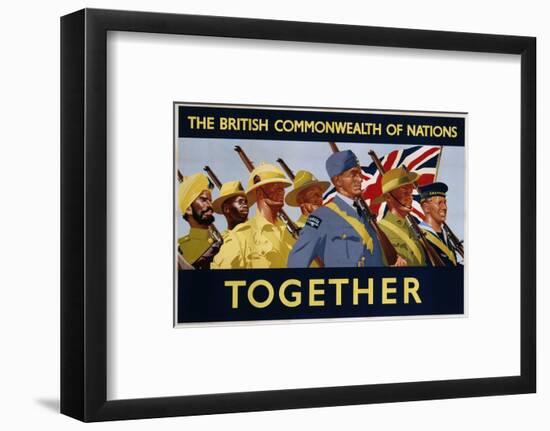 The British Commonwealth of Nations - Together Poster-null-Framed Photographic Print