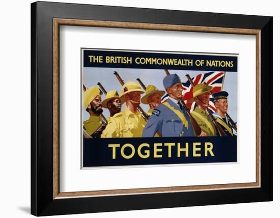 The British Commonwealth of Nations - Together Poster-null-Framed Photographic Print