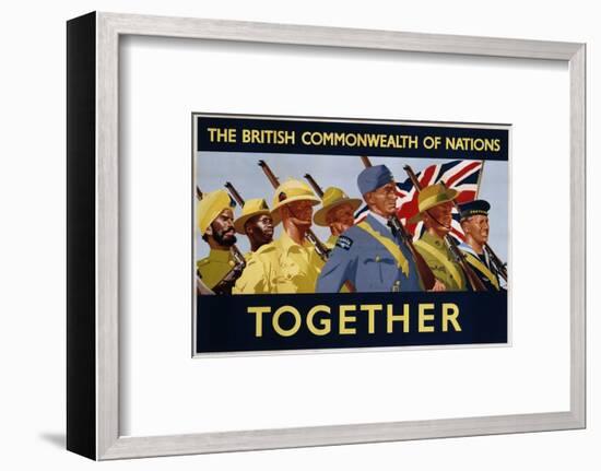 The British Commonwealth of Nations - Together Poster-null-Framed Photographic Print