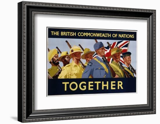 The British Commonwealth of Nations - Together Poster-null-Framed Photographic Print