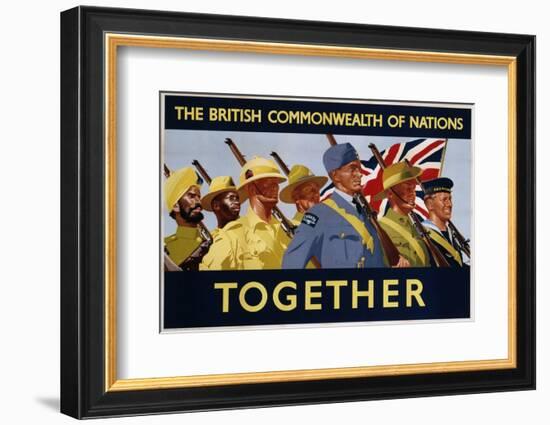 The British Commonwealth of Nations - Together Poster-null-Framed Photographic Print