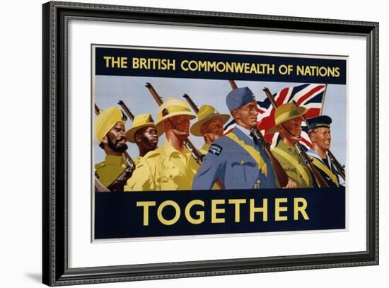 The British Commonwealth of Nations - Together Poster-null-Framed Photographic Print