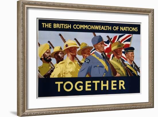 The British Commonwealth of Nations - Together Poster-null-Framed Photographic Print